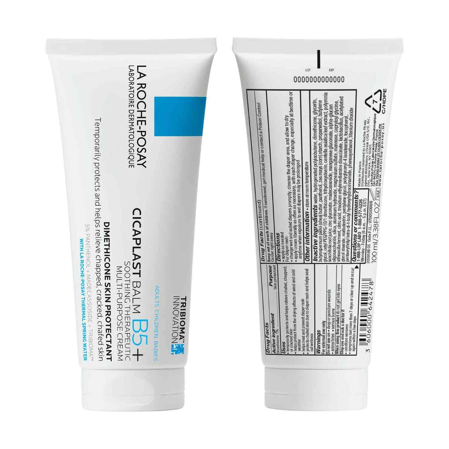 cicaplast-balm-b5-soothing-therapeutic-multi-purpose-cream-i1 LaRochePosay-Product-Skincare-Cicaplast-Baume-B5+-100ml-3337875816809-ATF-PIM-packshot-front-back.jpg